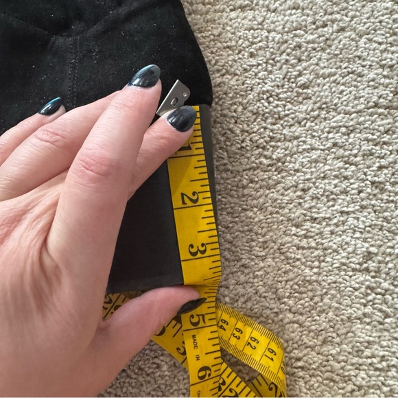 Marc Fisher Over The Knee Boots Women’s Size 9.5 Black Faux Suede Style Enrika - Picture 8 of 15